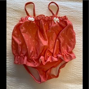 Janie and Jack Coral Infant Bathing Suit